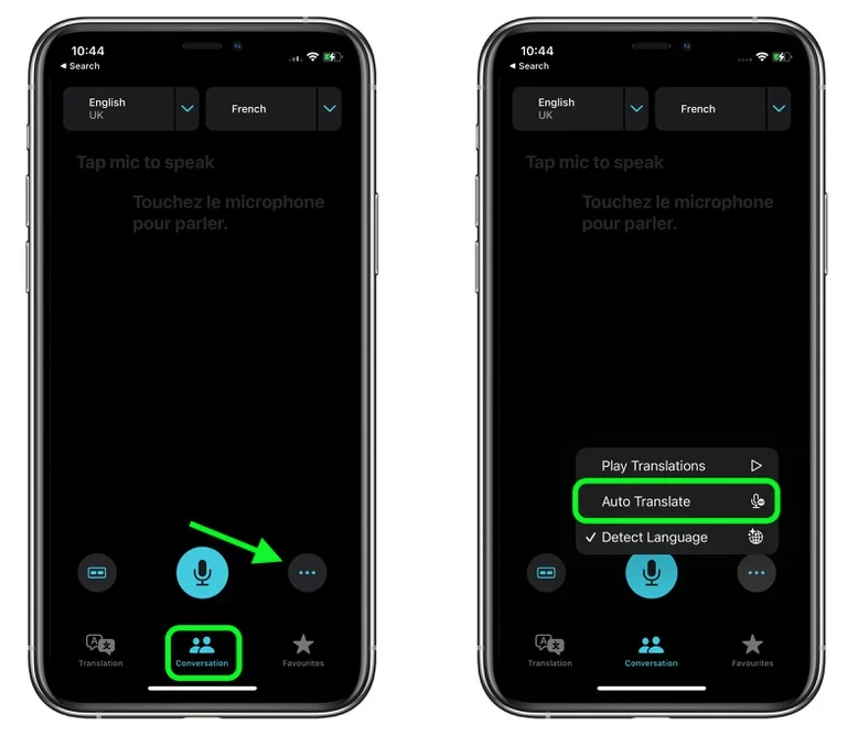 皂市镇苹果手机维修分享iOS 15 “翻译” App 新改进 