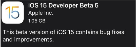 皂市镇苹果手机维修分享如何升级到iOS15.0 beta5 